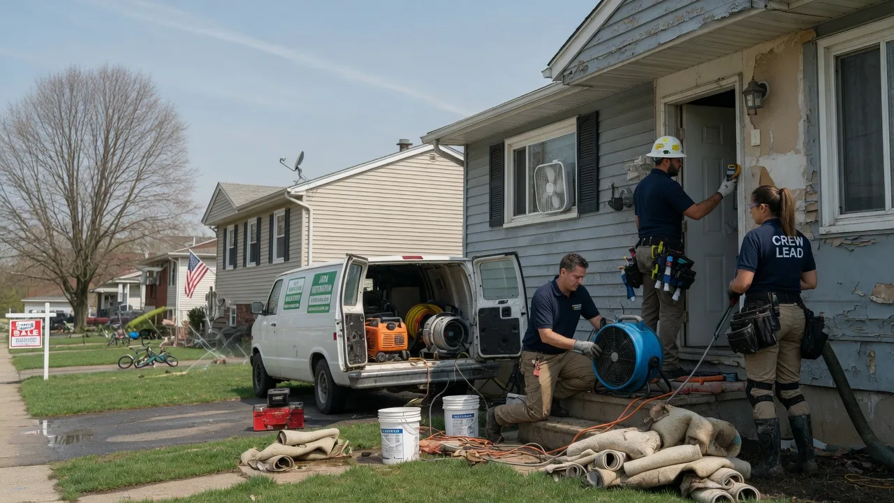 Flood Cleanup in Freeburg, PA near me